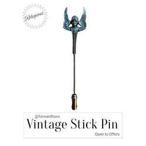 Vintage Angel Stickpin Hatpin